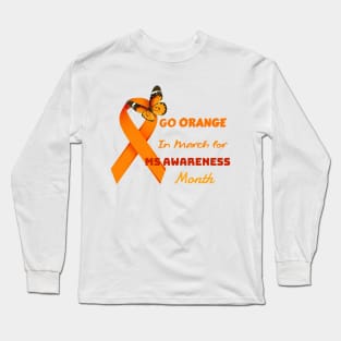 Go orange Month Long Sleeve T-Shirt